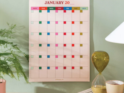 Recycled Calendars and Planners