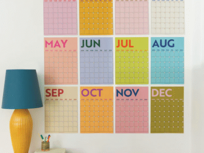 Recycled Calendars and Planners
