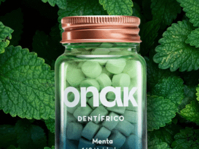 Natural Chewable Toothpaste Tablets