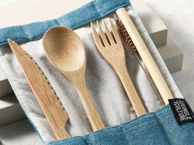 Bamboo Cutlery Set