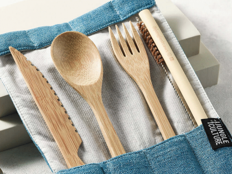 Bamboo Cutlery Set