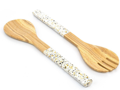 Bamboo Salad Server Set