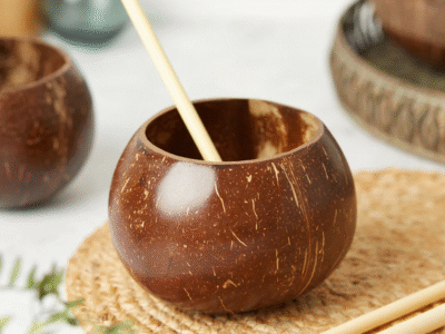 Coconut Cups | Natural Coco Shell Cup
