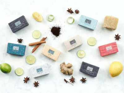 Coconut Husk Natural Body Bar Soap