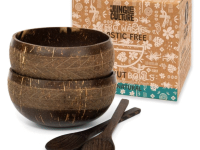 Eco-friendly Coconut Bowls & Spoons
