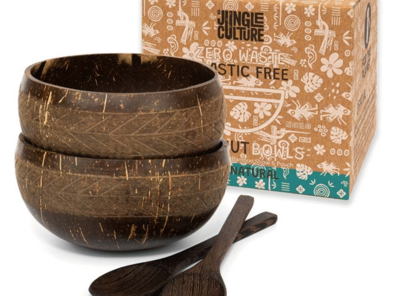 Eco-friendly Coconut Bowls & Spoons