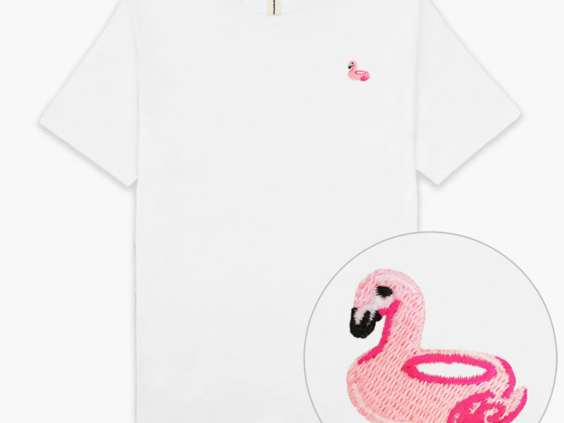 Custom Design Embriodered T-Shirts
