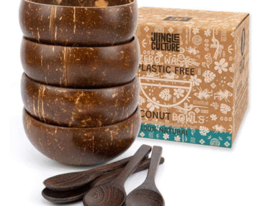 Jungle Culture Eco-friendly Coconut Bowls