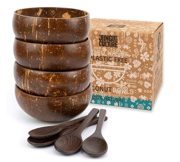 Jungle Culture Eco-friendly Coconut Bowls