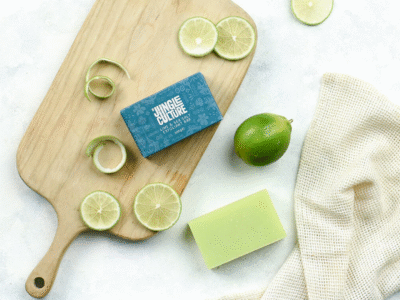 Lime & Sea Salt Natural Soap Bar