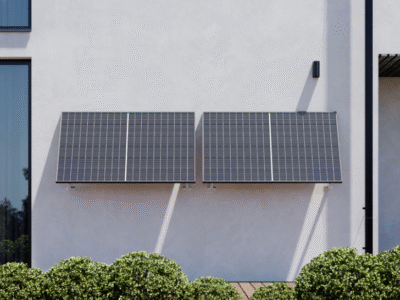 Refurbished plug and play solar