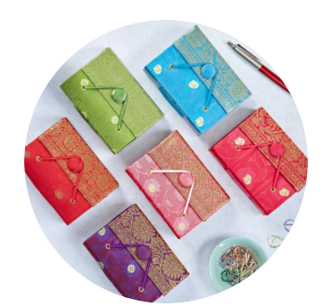 Fair Trade, sustainable, and handmade journals & notebooks