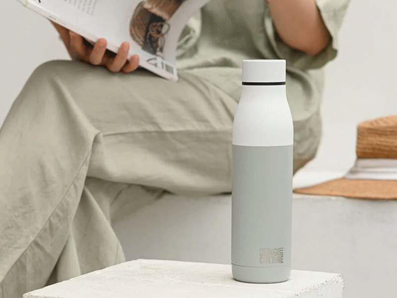 Reusable Stainless Steel Water Bottle