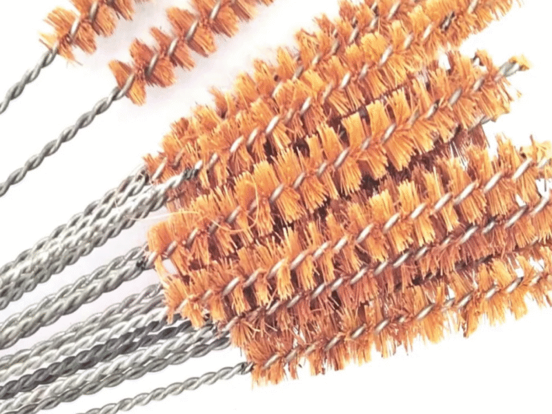 Reusable Straw Cleaning Brushes for Bamboo or Stainless Steel Straws