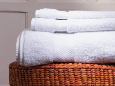 Organic cotton towels