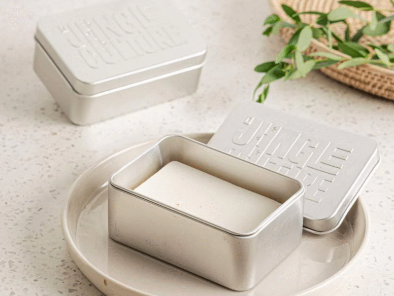 Travel Soap Tin | Metal Soap Container