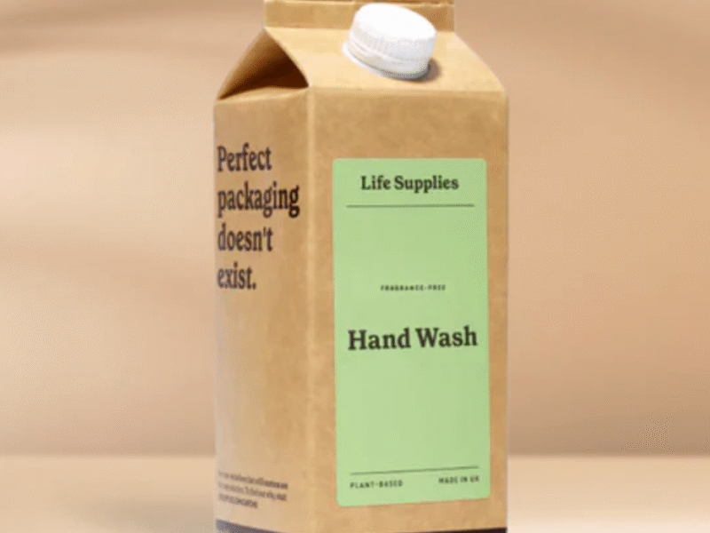 Refillable body wash and hand soap