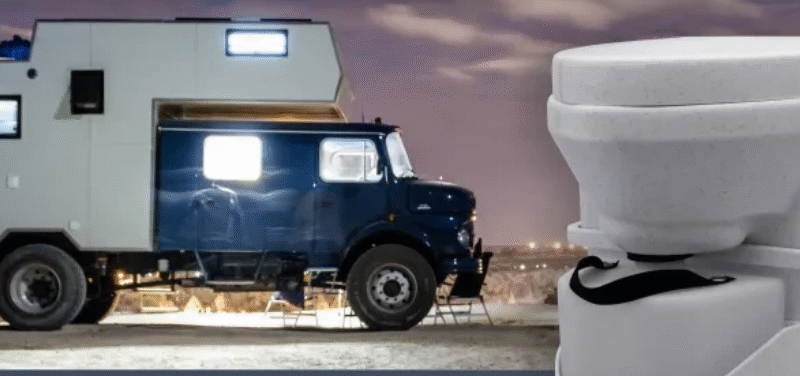 Eco-friendly dry separation toilets