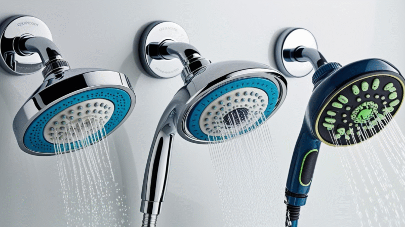 best water-efficient showerheads for sustainable homes with top 2025 models and features