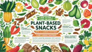 🌱 How to Find the Best Plant-Based Snacks with a Low Carbon Footprint