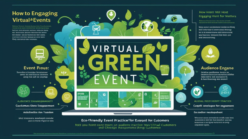 how to host virtual green events for eco-conscious audiences 2025