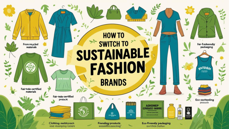 how to switch to sustainable fashion brands for ethical style in 2025