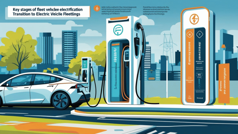 how businesses can transition their fleet to electric vehicles 2025