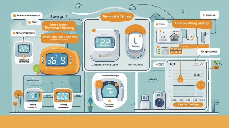 how to use smart thermostats to save energy and reduce utility bills