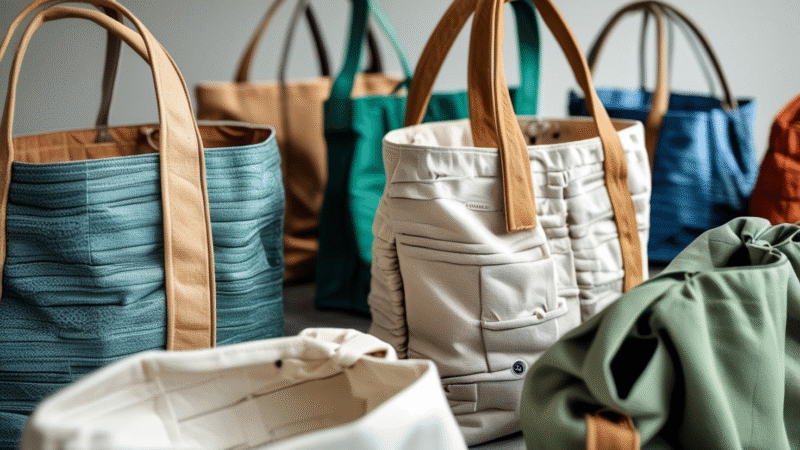 best durable bags made from recycled materials for eco-friendly fashion