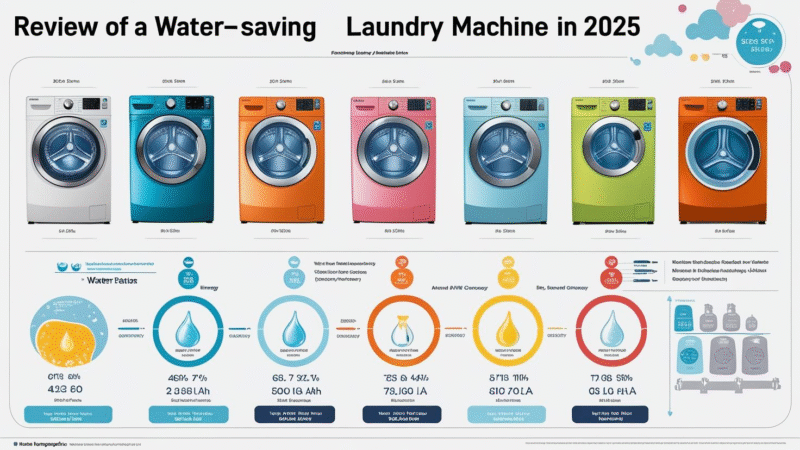 best water saving laundry machines with smart technology in 2025