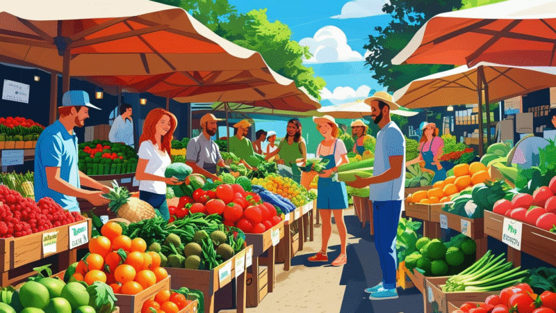 best local farmers markets for organic produce and sustainable living 2025