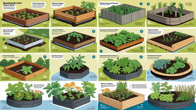 How to Build Raised Garden Beds Sustainably