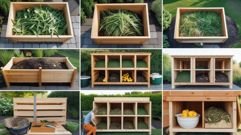 How to Build a DIY Compost Bin for Garden Waste