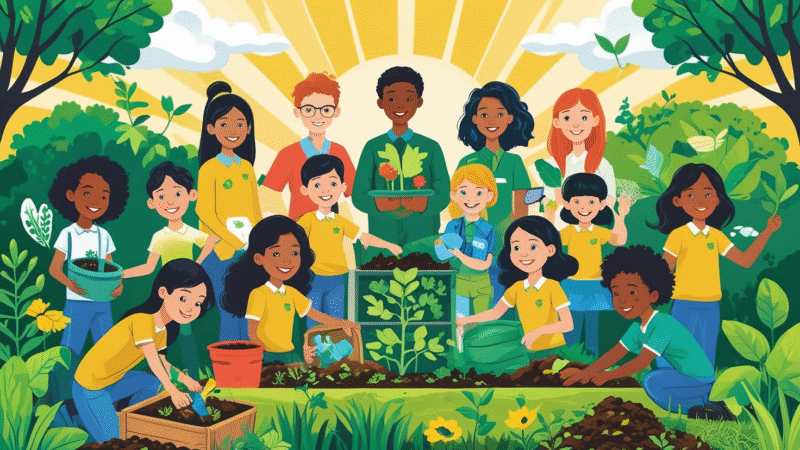 how to build a green curriculum for schools with sustainability education