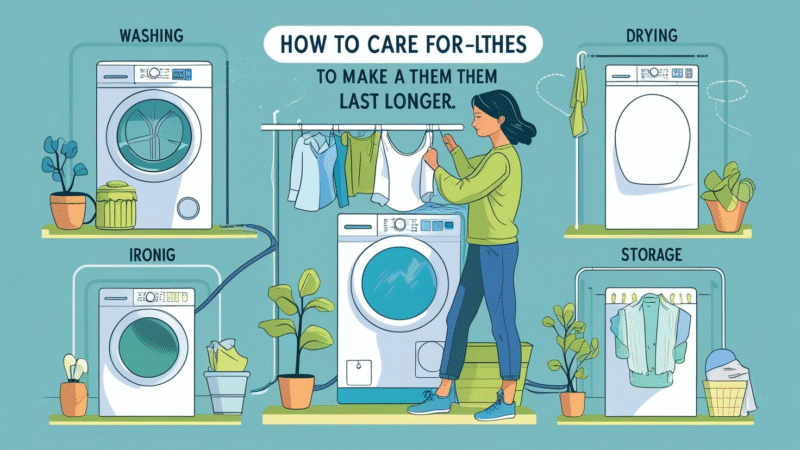 How to Care for Your Clothes to Make Them Last Longer