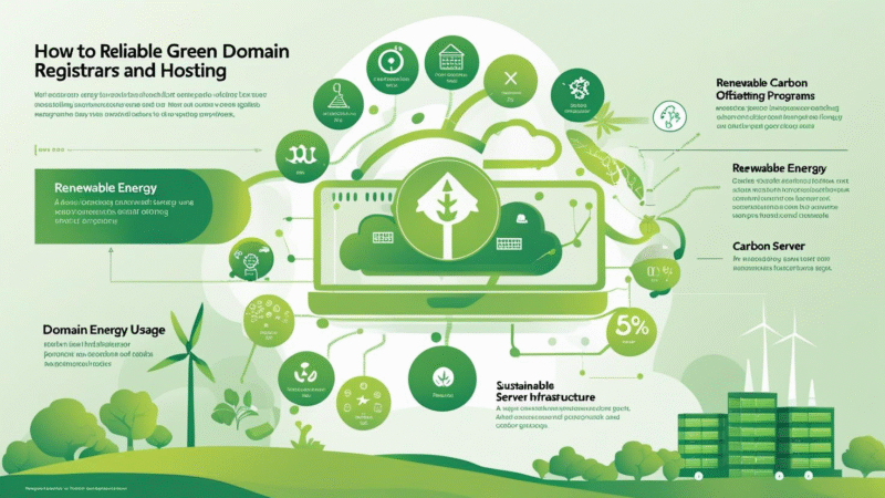 How to Choose Green Domain Registrars and Hosting