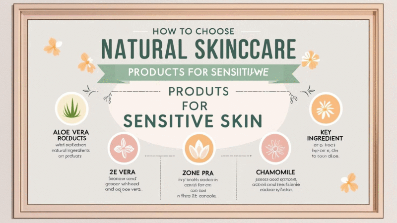 How to Choose Natural Skincare Products for Sensitive Skin