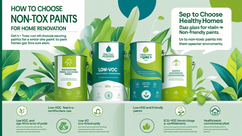 How to Choose Non-Toxic Paints for Your Home Renovation