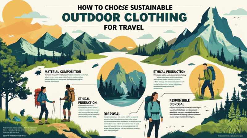 How to Choose Sustainable Outdoor Clothing for Travel