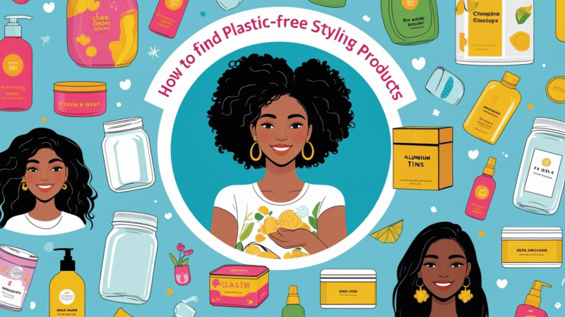How to Find Plastic-Free Hair Styling Products