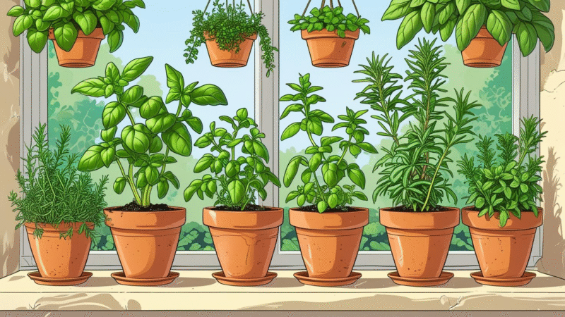 How to Grow Your Own Organic Herbs Indoors