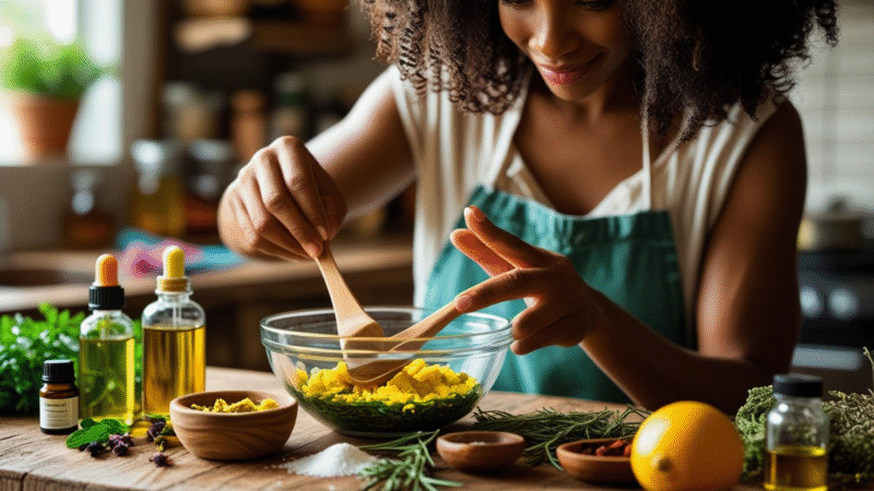 How to Make Your Own Natural Hair Care Products