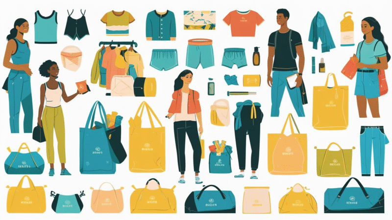 How to Pack Light and Sustainably for Your Trips