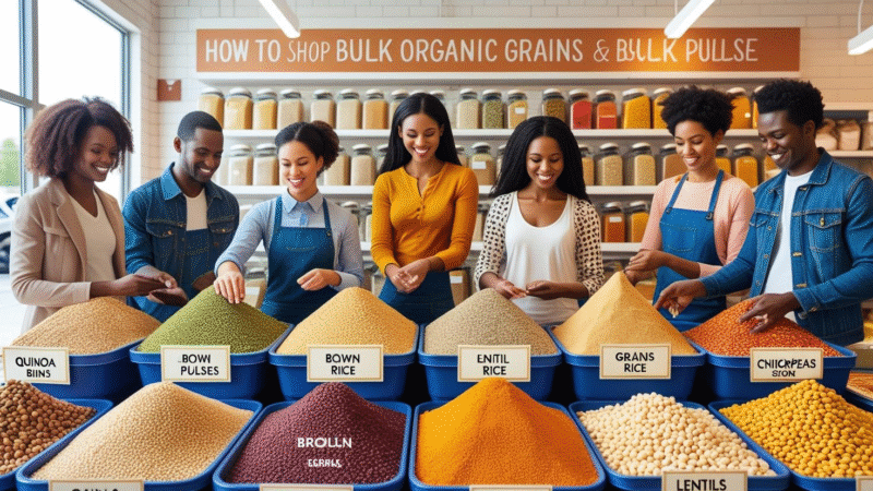 How to Shop for Bulk Organic Grains and Pulses
