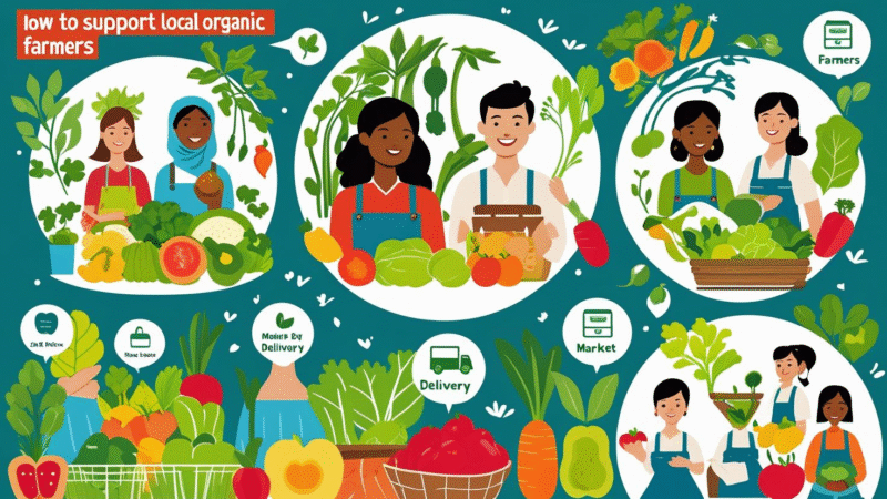 How to Support Local Organic Farmers Through Online Markets