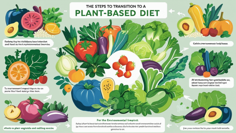 how to transition to a plant-based diet for health and environment in 2025