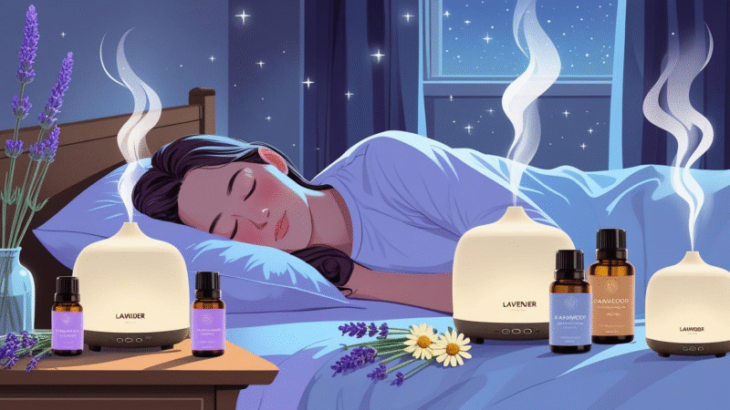 How to Use Aromatherapy for Better Sleep