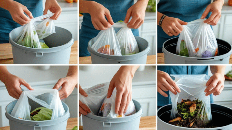 How to Use Compostable Trash Bags in Your Kitchen for Sustainable Waste Disposal in 2025