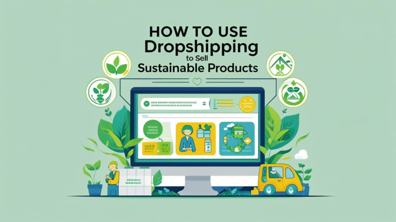 How to Use Dropshipping to Sell Sustainable Products