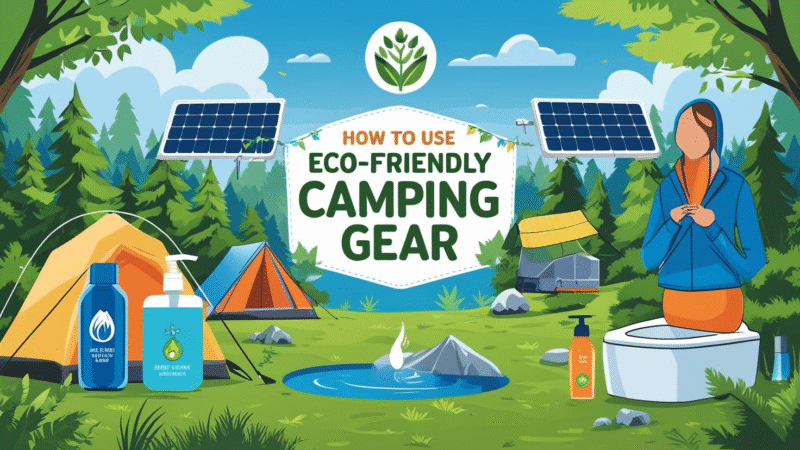 How to Use Eco-Friendly Camping Gear